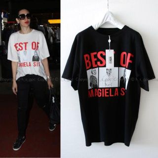 エムエムシックス(MM6)のMM6 "MARGIELA SIX" プリントＴシャツ カットソー(Tシャツ(半袖/袖なし))