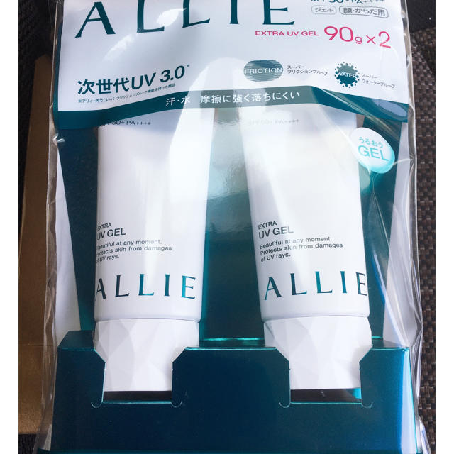 ALLIE(アリィー)のアリィー　エクストラUV ジェルN 90g×2 コスメ/美容のボディケア(日焼け止め/サンオイル)の商品写真