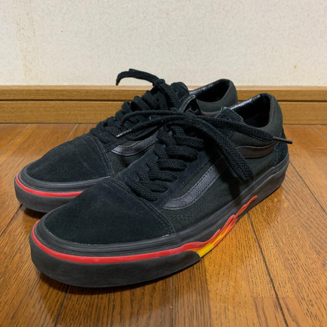 VANS  フレイムウォール ファイヤー 27cm