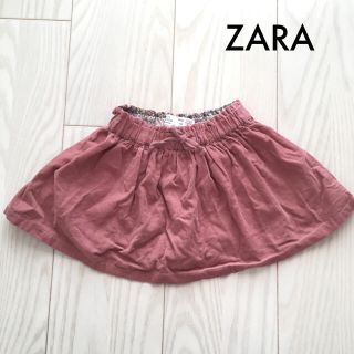 ザラキッズ(ZARA KIDS)のZARAbay コーデュロイスカート 80〜90センチ(スカート)