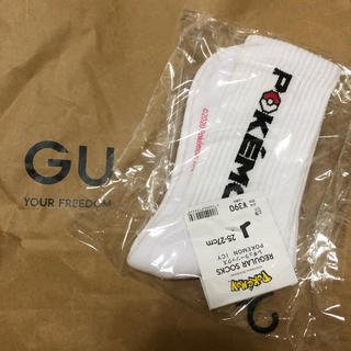 ジーユー(GU)のポケモン　gu コラボ　ソックス　靴下　25~27cm(ソックス)