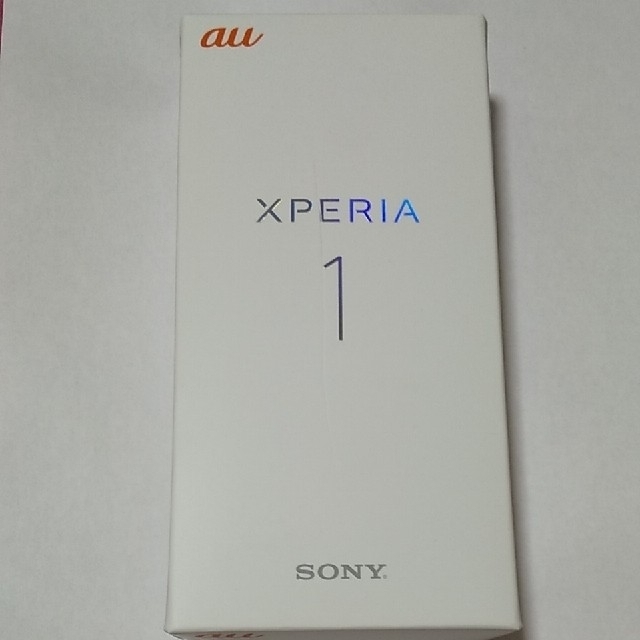 XPERIA 1 SOV40 パープル 新品 未使用 SIMロック解除済-