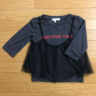 グローバルワーク(GLOBAL WORK)のキャミレイヤードプルオーバー 長袖Tシャツ GLOBAL WORK(Tシャツ/カットソー)