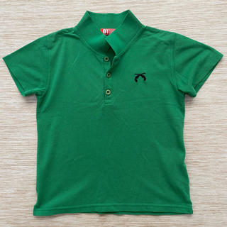 デビロック(DEVILOCK)のポロシャツ　キッズ140  Tシャツカットソー　グリーン緑DT(Tシャツ/カットソー)
