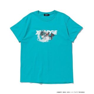 エクストララージ(XLARGE)のXLARGE 僕のヒーローアカデミア TEE DEKU グリーン S ヒロアカ(Tシャツ/カットソー(半袖/袖なし))