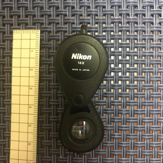 Nikon 宝石鑑定用ルーペ　14×