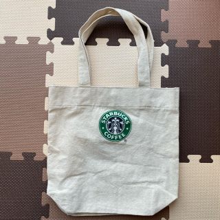 スターバックスコーヒー(Starbucks Coffee)のStarbucks Coffee スターバックス　旧ロゴ　帆布トートバッグ(トートバッグ)