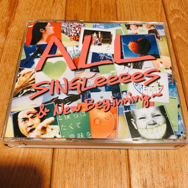 GReeeeN ALL SINGLeeeeS ～＆ New Beginning～ エンタメ/ホビーのCD(ポップス/ロック(邦楽))の商品写真
