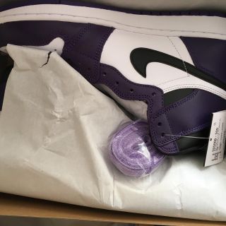 ナイキ(NIKE)のNIKE AIRJORDAN 1 Retro High Court Purple(スニーカー)