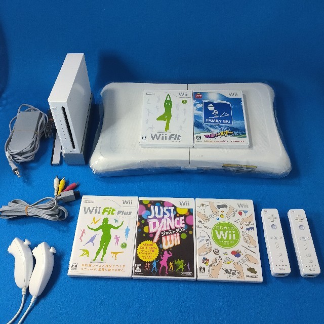 ダイエット応援！Wii 本体 バランスボード ジャストダンス Wiifit | フリマアプリ ラクマ