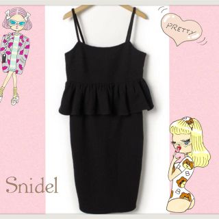 スナイデル(SNIDEL)のSnidel キャミソールワンピース♡(ひざ丈ワンピース)