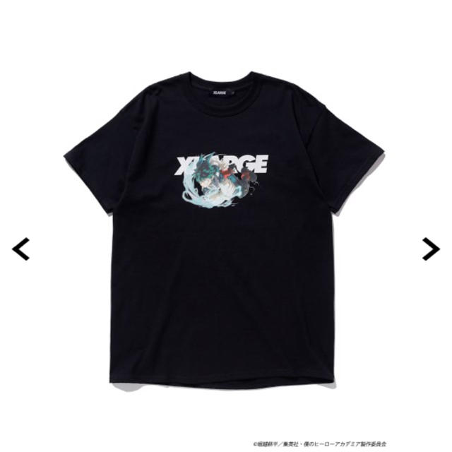 XLARGE ヒロアカ デク黒Lサイズ