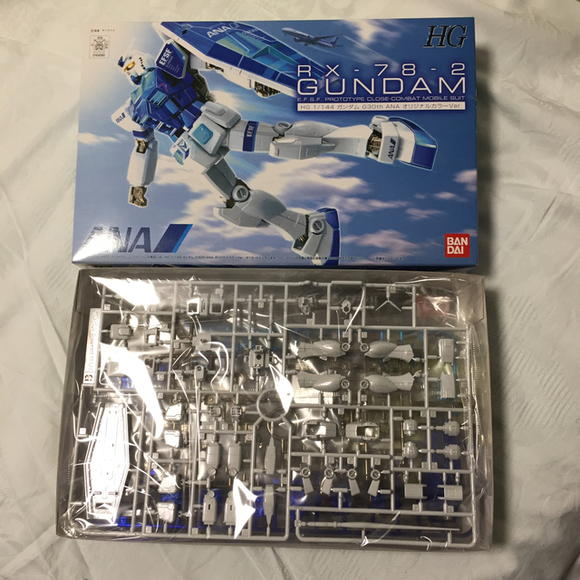 【ANA限定】 HG 1/144 RX-78-2 ガンダム Ver.G30th  エンタメ/ホビーのおもちゃ/ぬいぐるみ(プラモデル)の商品写真