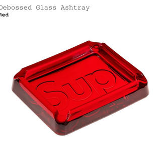 シュプリーム(Supreme)のsupreme Debossed Glass Ashtray(灰皿)