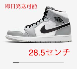 ナイキ(NIKE)の【新品未使用】AJ1  mid グレー(スニーカー)