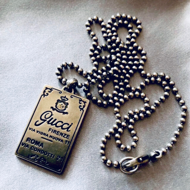 Gucci(グッチ)のGUCCI  Vintage Necklace  限定品 メンズのアクセサリー(ネックレス)の商品写真