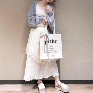 ナイスクラップ(NICE CLAUP)の新品♡タグ付き♪未開封❣️定価5720円　レースとろみ　ロマンチックなスカート (その他)