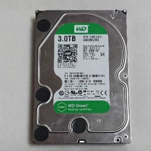 WD HDD Green WD30EZRX 3TB