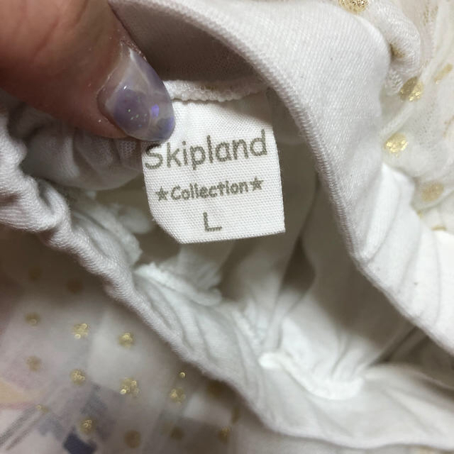 Skip Land(スキップランド)の☆Skipland☆スカート☆ふわふわ☆水玉☆140-150☆ キッズ/ベビー/マタニティのキッズ服女の子用(90cm~)(スカート)の商品写真