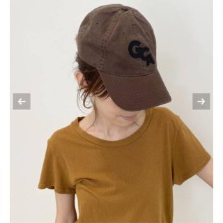 アパルトモンドゥーズィエムクラス(L'Appartement DEUXIEME CLASSE)の新品未使用タグ付【GOOD GRIEF/グッドグリーフ】LOGO CAP(キャップ)