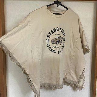 メルロー(merlot)のmerlot リメイク風ビックＴシャツ(Tシャツ(半袖/袖なし))