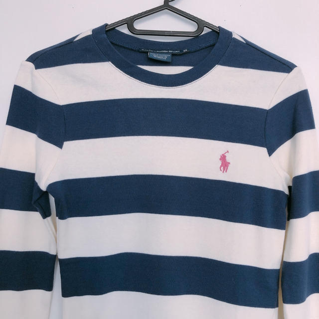 POLO RALPH LAUREN(ポロラルフローレン)のラルフローレンスポーツ　ボーダーロンT レディースのトップス(Tシャツ(長袖/七分))の商品写真