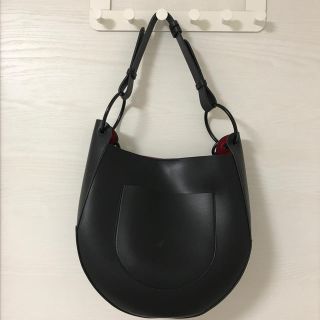 チャールズアンドキース(Charles and Keith)の【数回使用】チェーンハンドルバッグ(ハンドバッグ)