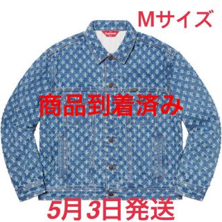 シュプリーム(Supreme)のHole Punch Denim Trucker Jacket Blue(Gジャン/デニムジャケット)