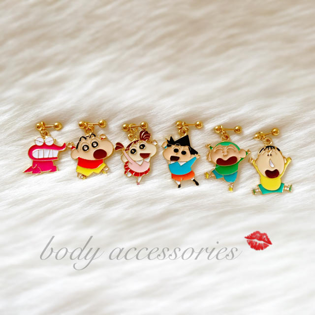 風間くんボディピアス 軟骨ピアス ヘリックス トラガス 可愛い 人気 の通販 By Body Accessorys Shop ラクマ