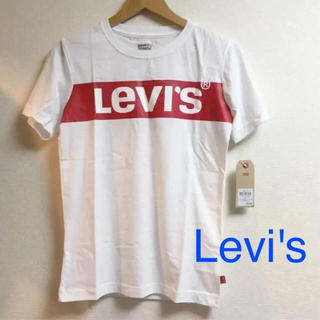 リーバイス(Levi's)の新品 リーバイス キッズ ロゴ Tシャツ 半袖  Levis 子ども ロゴT M(Tシャツ/カットソー)