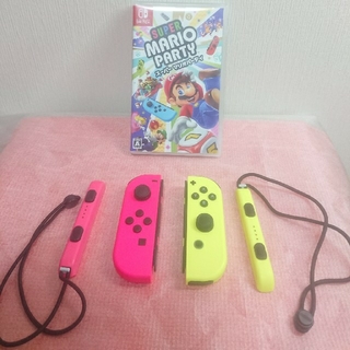ニンテンドースイッチ(Nintendo Switch)のマリオパーティ ジョイコン セット ニンテンドースイッチ(家庭用ゲームソフト)