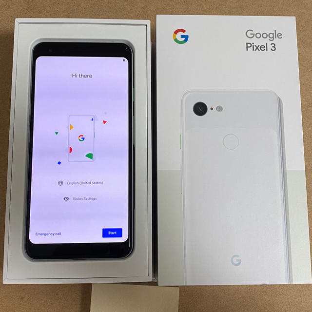 【美品】pixel3 128GB SIMロック解除済