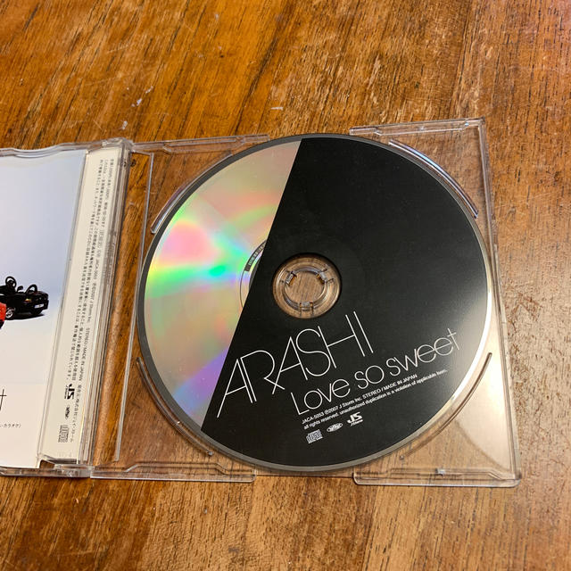 ARASHI CD  Love so sweet エンタメ/ホビーのCD(その他)の商品写真