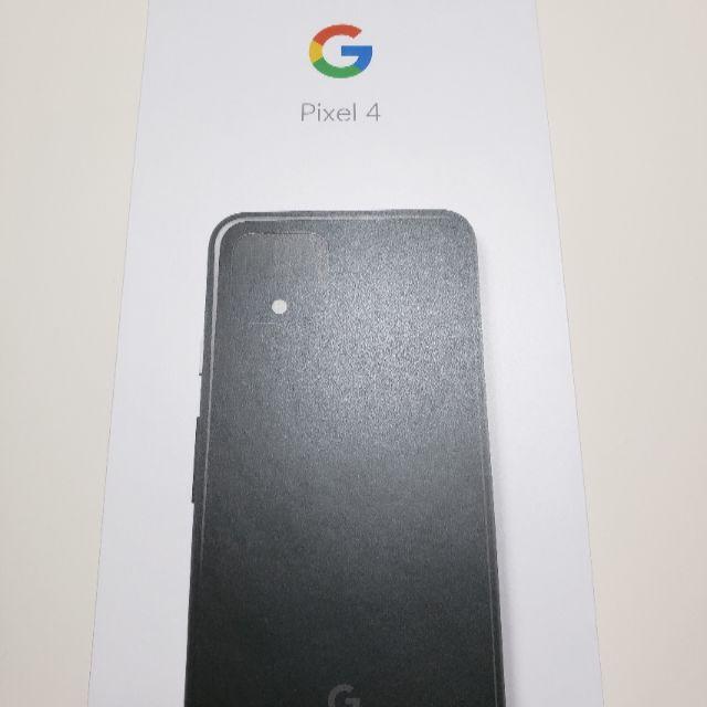品質満点 Softbank - 【新品未使用・SIMロック解除済】Pixel4 64GB(黒