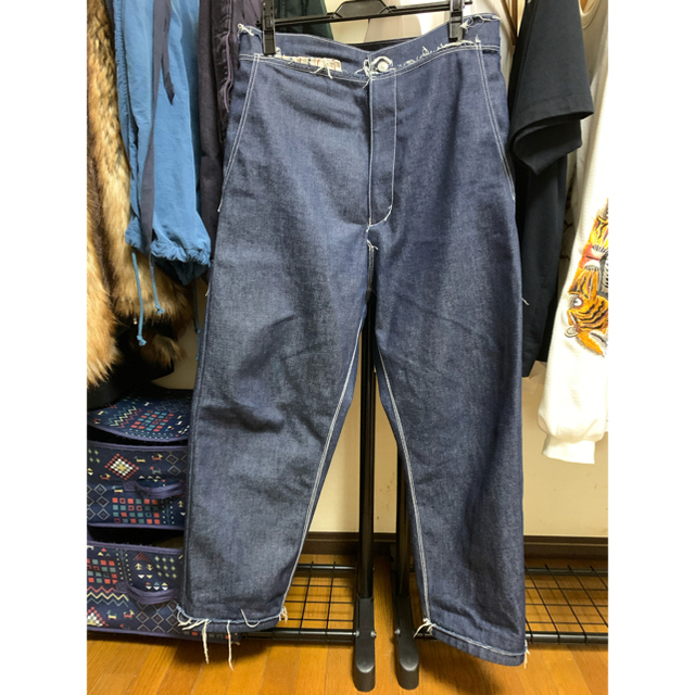 SUNSEA(サンシー)のcamiel fortgens easy cone denim メンズのパンツ(デニム/ジーンズ)の商品写真