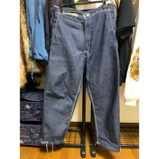 サンシー(SUNSEA)のcamiel fortgens easy cone denim(デニム/ジーンズ)