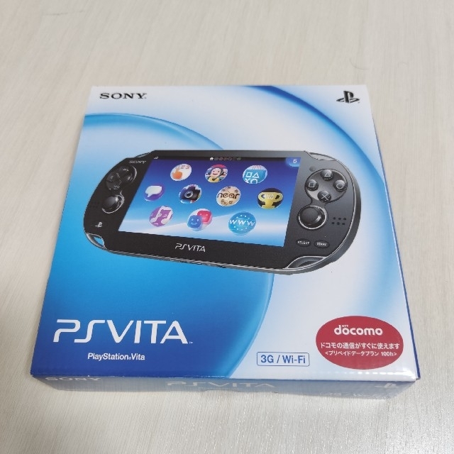 Playstation Vita 新品未使用 Pch 1100aa01 Ps Vita 初期型 限定 ブラックの通販 By こば プレイステーションヴィータならラクマ