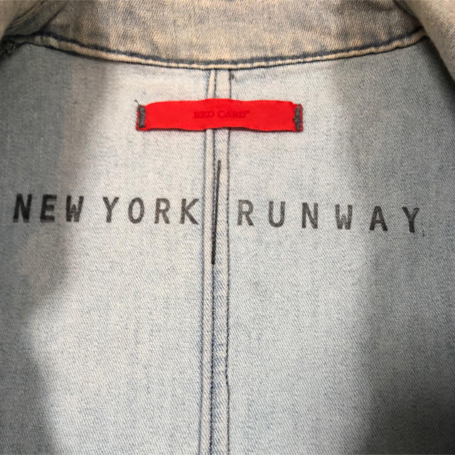 レッドカード　RED CARD/NEW YORK RUNWAYコラボデニムJK