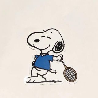 Snoopy スヌーピー Snoopy ステッカーの通販 ラクマ