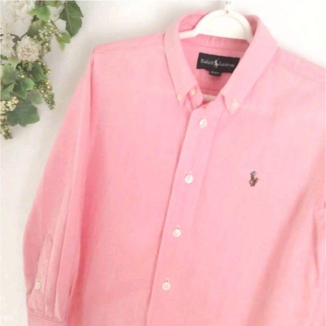 Ralph Lauren(ラルフローレン)のラルフローレン ボタンダウン オックスフォードシャツ 110（4T ) キッズ/ベビー/マタニティのキッズ服男の子用(90cm~)(Tシャツ/カットソー)の商品写真