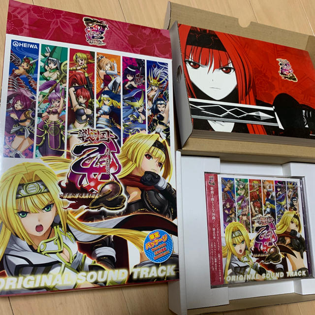 平和 戦国乙女2 サウンドトラック初回限定盤 紙袋 ステッカー付きの通販 By みー S Shop ヘイワならラクマ