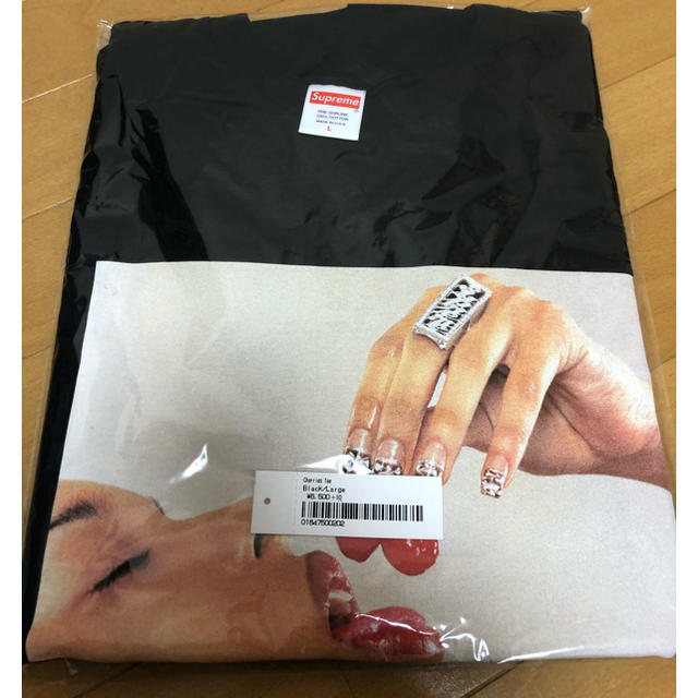 Supreme(シュプリーム)のsupreme  cherry tee black Lサイズ メンズのトップス(Tシャツ/カットソー(半袖/袖なし))の商品写真