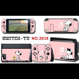 Nintendo Switch ニンテンドースイッチ スキンシール スヌーピー Switch ステッカー の通販 ラクマ