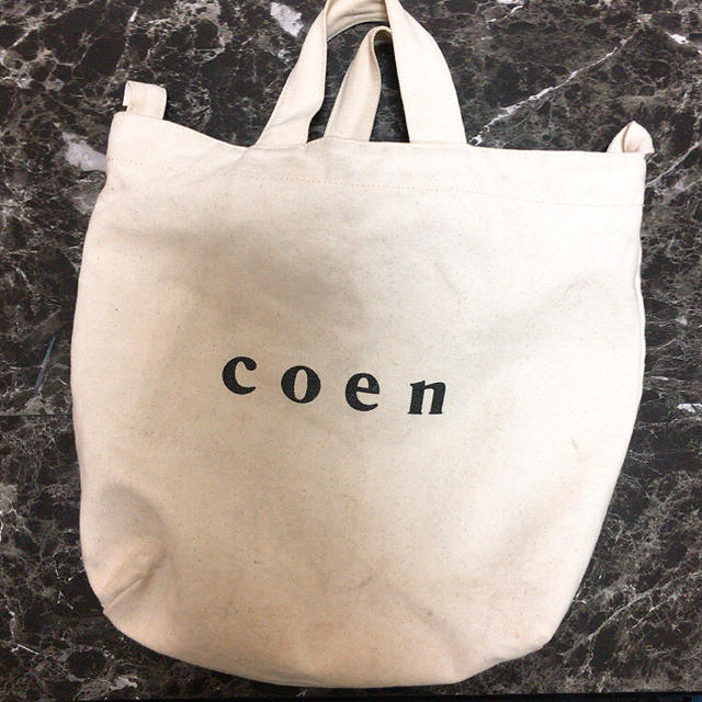 coen(コーエン)のcoen　コーエン　トートバッグ レディースのバッグ(トートバッグ)の商品写真
