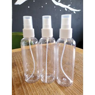 スプレーボトル容器、100ml ３本(ボトル・ケース・携帯小物)