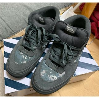 ダブルタップス(W)taps)のVans Half Cab WTAPS Digi Camo Grey 26(スニーカー)