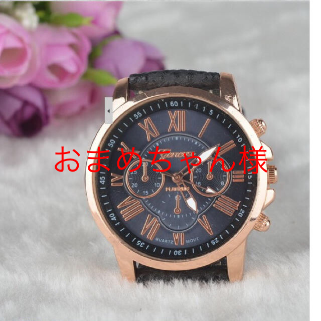 レディース 腕時計 ブラック レディースのファッション小物(腕時計)の商品写真