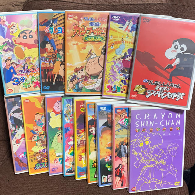 BANDAI - 映画 クレヨンしんちゃん 14作品 計14枚セット DVD アニメ