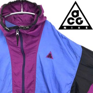 ナイキ(NIKE)のNIKE ACG ナイキ エーシージー 90s ハーフジップ オーバーサイズ(ナイロンジャケット)