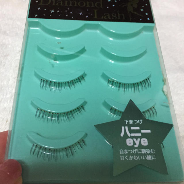 ダイアモンドラッシュ ハニーeye(下まつげ) コスメ/美容のベースメイク/化粧品(つけまつげ)の商品写真